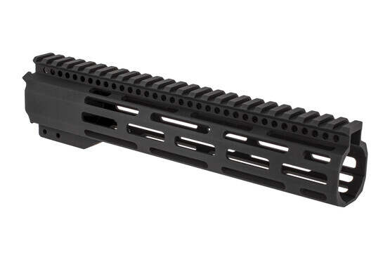 Radical Firearms 3rd generation free float FCR M-LOK handguard for the AR-15 is 10" long to cover mid-length gas systems